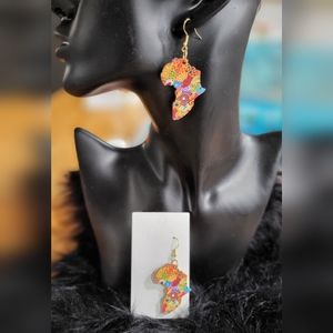 " Africa " handmade earrings